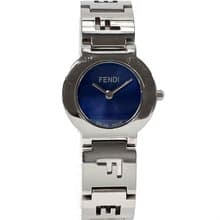 【日本直送 中古美品】フェンディ FENDI 腕時計 3050L オロロジ ステンレススチール シルバー/ネイビー クオーツ