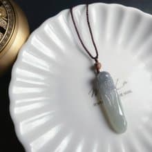 天然緬甸玉翡翠 壽翁 祝壽 禮物 項鍊 玉牌 jadeite 長輩禮