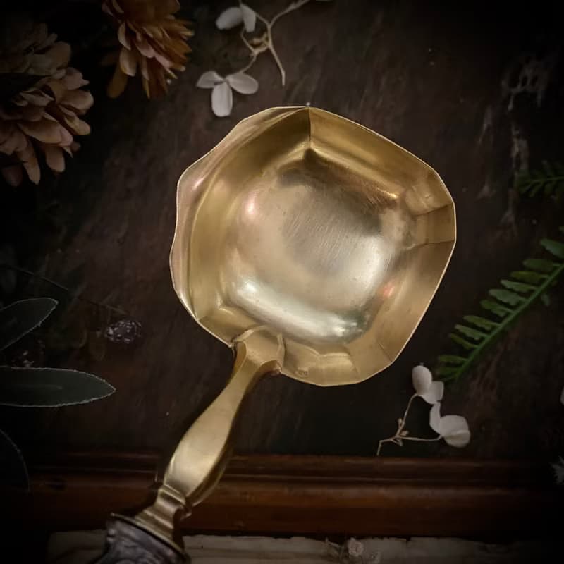 法國Belle Époque 蝴蝶結紋飾手柄 純銀×手工水晶甜品盆組