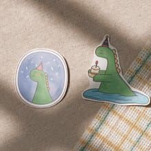 尼斯湖水怪 | 防水大貼紙