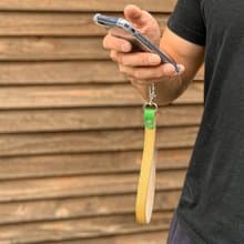 BELT　フレッシュ過ぎるライム×レモン　ベルトステッチストラップ　ポーチの持ち手にも　BSS-YG-G