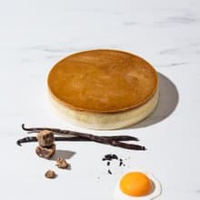 【1%bakery】濃烤香草布丁乳酪蛋糕6吋