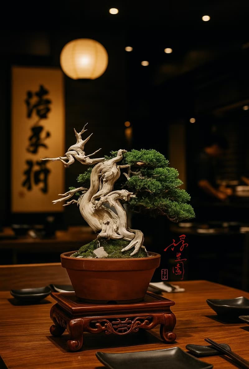 精品盆栽・日本進口山採宮阪系魚川真柏