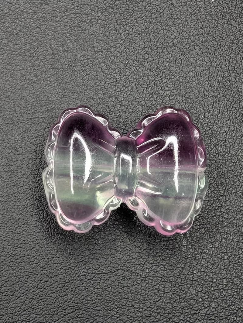 螢石蝴蝶結  手鍊 天然水晶 水晶