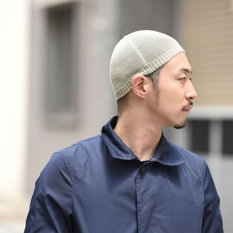 【日本製】dralonナチュラルニットイスラムワッチ