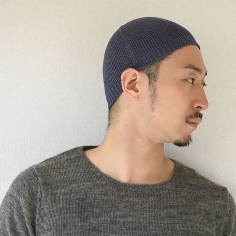 【日本製】dralonナチュラルニットイスラムワッチ