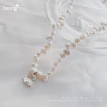 絕美巴洛克珍珠項鍊手鍊兩用(+定製水晶吊墜)