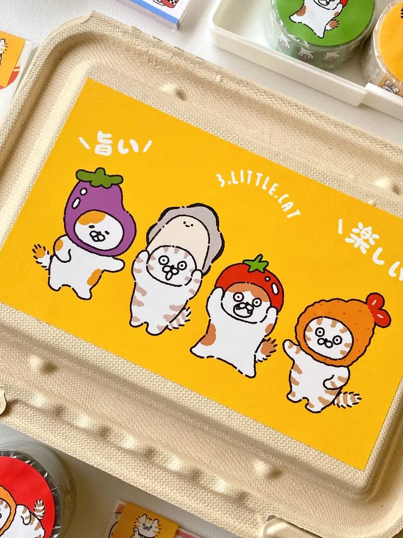 3小喵咪/復古喵咪文具禮盒/福袋