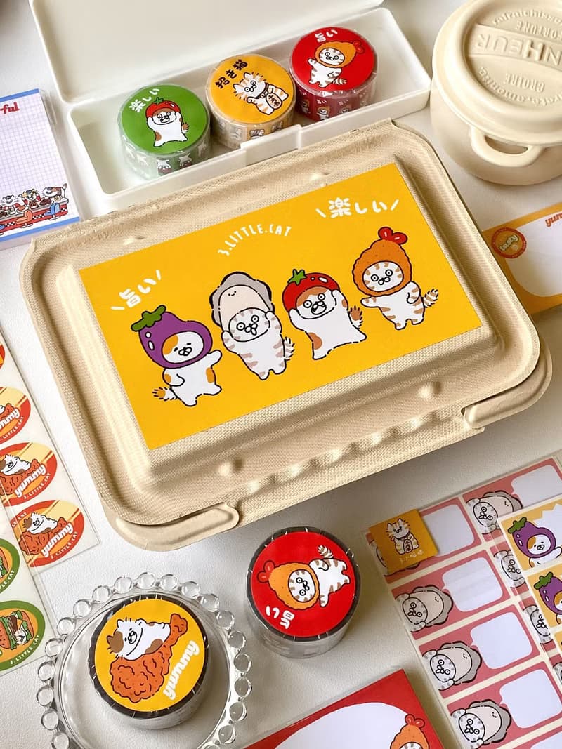 3小喵咪/復古喵咪文具禮盒/福袋