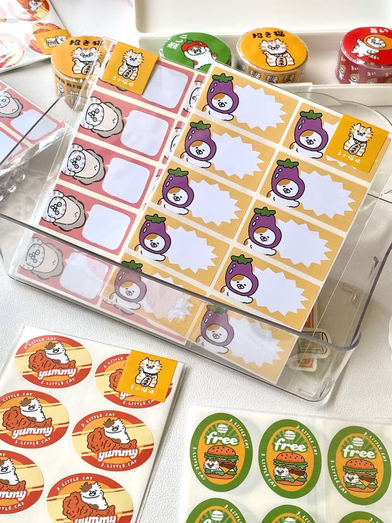 3小喵咪/復古喵咪文具禮盒/福袋