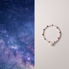 原創設計天然藍紋石淡水珍珠手串小眾天然玉髓開運手鏈生日禮物