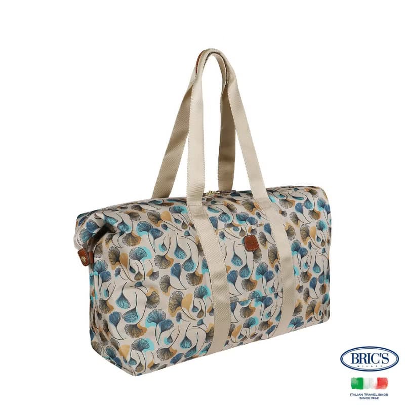 【BRIC' S】X-Bag 2合1摺疊旅行袋(中)- 花瓣
