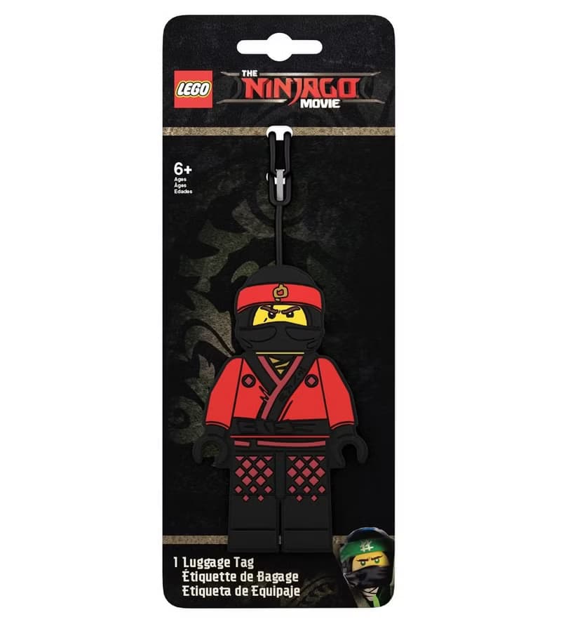 LEGO 樂高旋風忍者電影-凱忍者行李吊牌