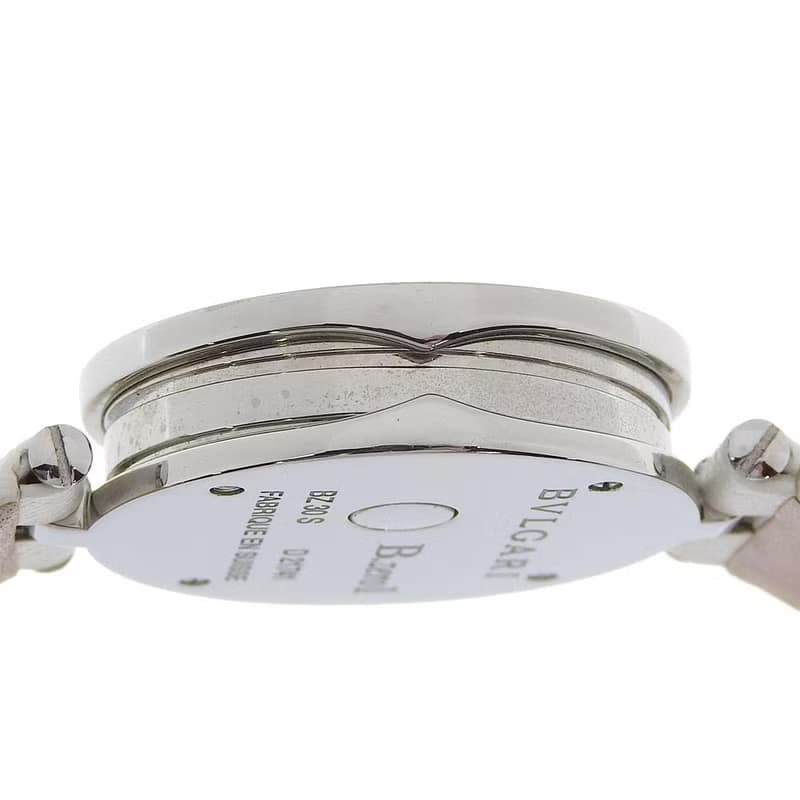 【日本直送】ブルガリ BVLGARI B-zero1 腕時計 ビーゼロワン BZ30FDSL  フラワー クオーツ ホワイトシェル文字盤 レディース【中古】