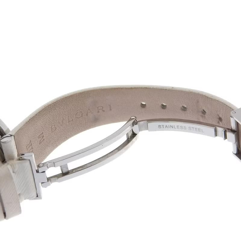 【日本直送】ブルガリ BVLGARI B-zero1 腕時計 ビーゼロワン BZ30FDSL  フラワー クオーツ ホワイトシェル文字盤 レディース【中古】