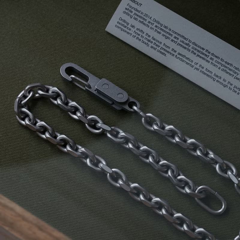 ANONYMOUS CHAIN NECKLACE 316鋼製項鍊_鋼色