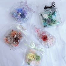 藍芯花藝 香水瓶永生花盒 情人節 生日 母親節 網美 禮物 永生花