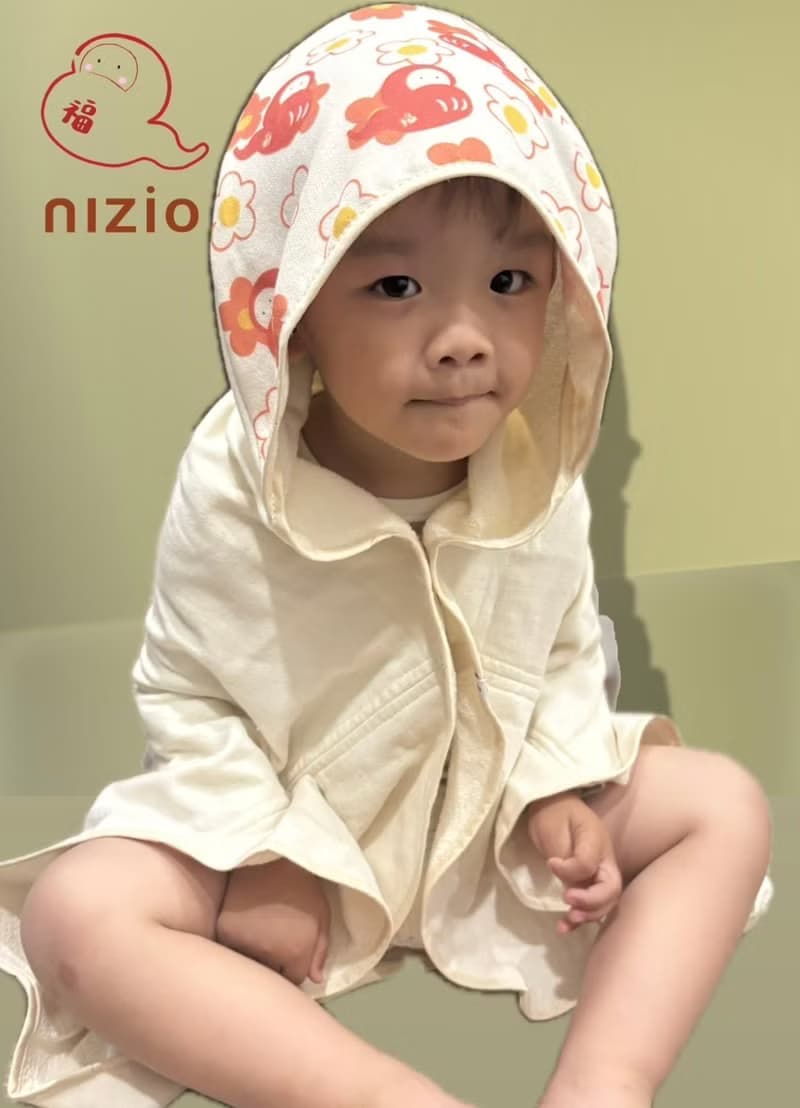 【蛇年限定】滿福寶小飛成長浴巾  新生兒 滿月禮