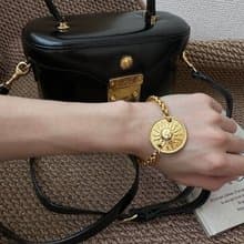 中古包 Versace 范思哲 太陽神金扣小盒子包