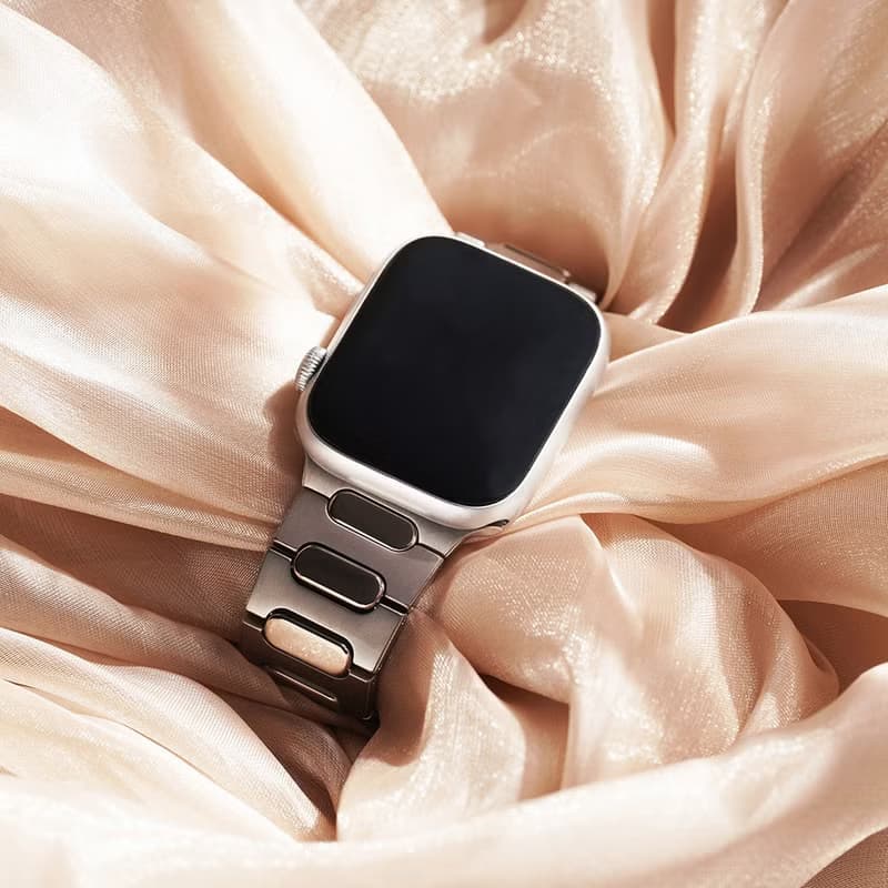 APPLE WATCH - I型拼接鈦金屬 apple watch 錶帶