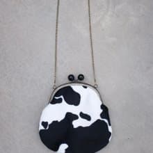 |牛牛| 斜背鏈條口金包 斜背包 側背包 禮物