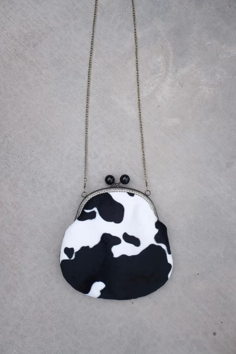 |牛牛| 斜背鏈條口金包 斜背包 側背包 禮物