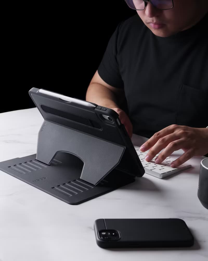ZUGU iPad case 超薄防震保護殼 - 11吋經典黑