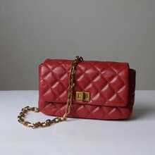 2way本革シンプルな牛革ショルダーバッグ斜め掛け長財布対応