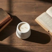 【SCENAURA】WOODS 木質調系列 手工水泥杯香氛蠟燭