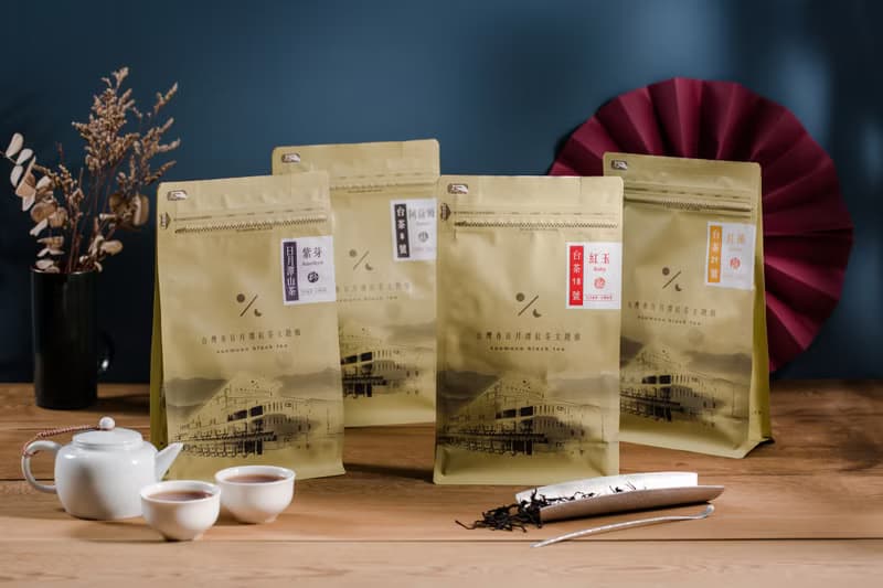 分享包-阿薩姆、台茶18號紅玉、台茶21號紅韻、紫芽山茶、蜜香紅