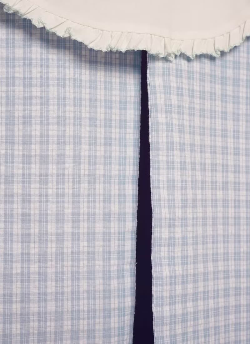 水果派對 80s復古昭和水果小象門簾 刺繡布藝
