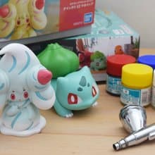 交換禮物首選寶可夢噴筆噴塗 DIY 體驗/台北大同/噴塗組裝/組裝