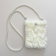 鈎織毛毛電話袋