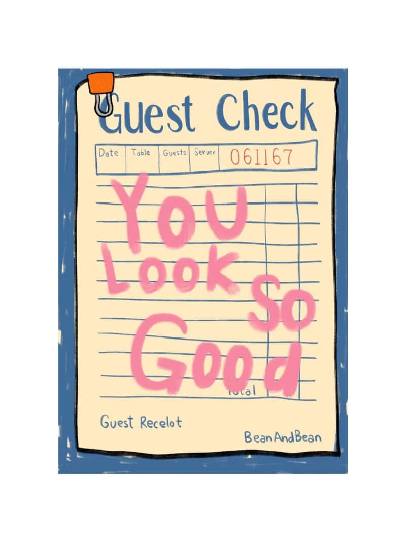 You Look So Good 美式復古軟皮原創筆記本隨身攜帶便攜 空白軟本