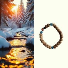 【設計理念_赤子之心】野生尖峰嶺沉香單圈手串8mm