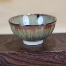 【送禮好物】60ml 秋境 天目釉 圓滿茶杯 鶯歌名家葉敏祥作品