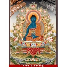 藥師佛唐卡 萬物的醫治者