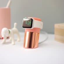 午夜星塵 - Apple Watch手錶充電座 星塵紅/午夜藍