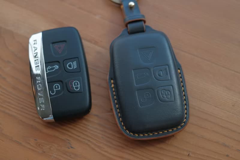 【寓吉】Land Rover鑰匙皮套Range rover Defender Discove馬疆革