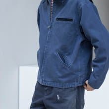 Jacket 法式工裝外套 燈芯絨翻領底特律短款復古夾克 Vintage