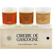 法國Cirerie de Gascogne四季之彩天然香氛蠟燭組合 - 秋