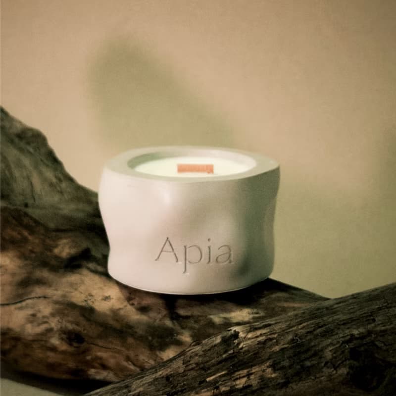 【Apia】手工水泥杯香氛蠟燭 | 木質調 | 𝟬𝟮.第二人生-岩石灰