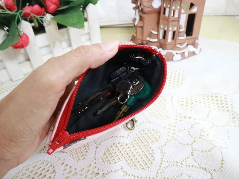 三角鑰匙包 零錢包 耳機袋 ~犬 狗