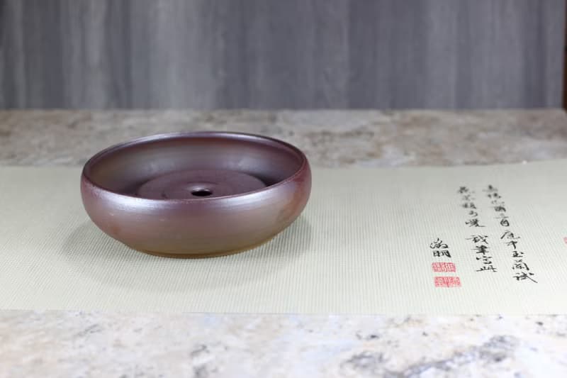 【送禮好物】柴燒落灰 乾泡台 壺承 名家葉敏祥手工作品