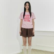 SWEET CROP T_SHIRT (PINK)