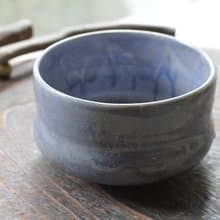 手拉坏絕美紫色抹茶碗/茶碗/陶碗/茶杯