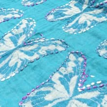 喀什米爾Cashmere/水煮羊毛披肩/針織圍巾/刺繡圍巾/羊絨披巾-花