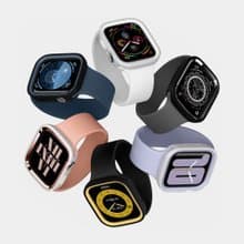 Apple Watch 44/45mm Duo 雙層防撞錶殼 S9/8/7/6/5/4/SE