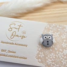【貓頭鷹・擴香石口罩扣】香港手作/擴香石飾品/口罩扣/貓頭鷹