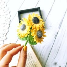 向日葵別針、向日葵胸針、花束飾品